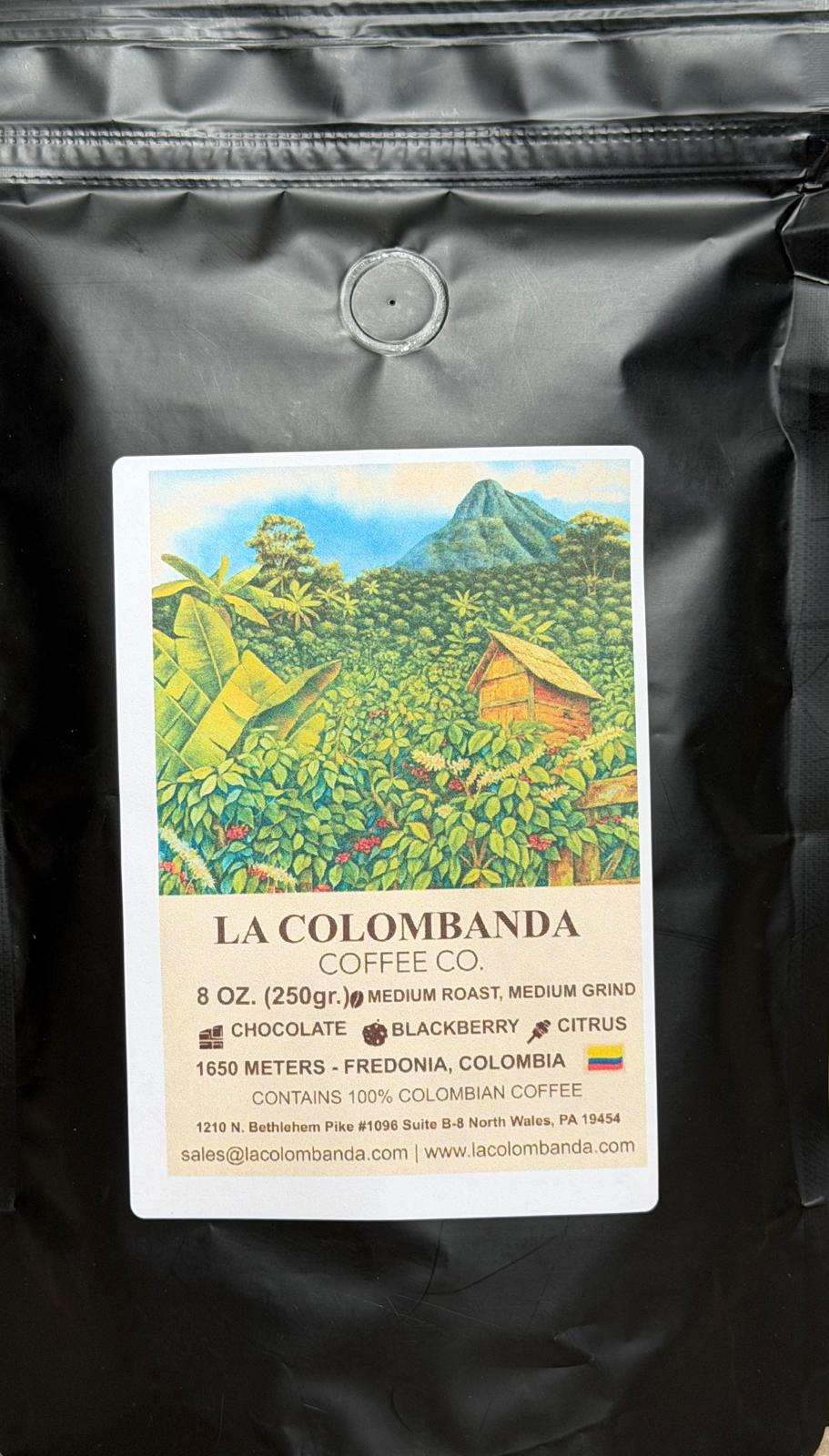 Medium Grind, Medium Roast La Colombanda Colombia Variety